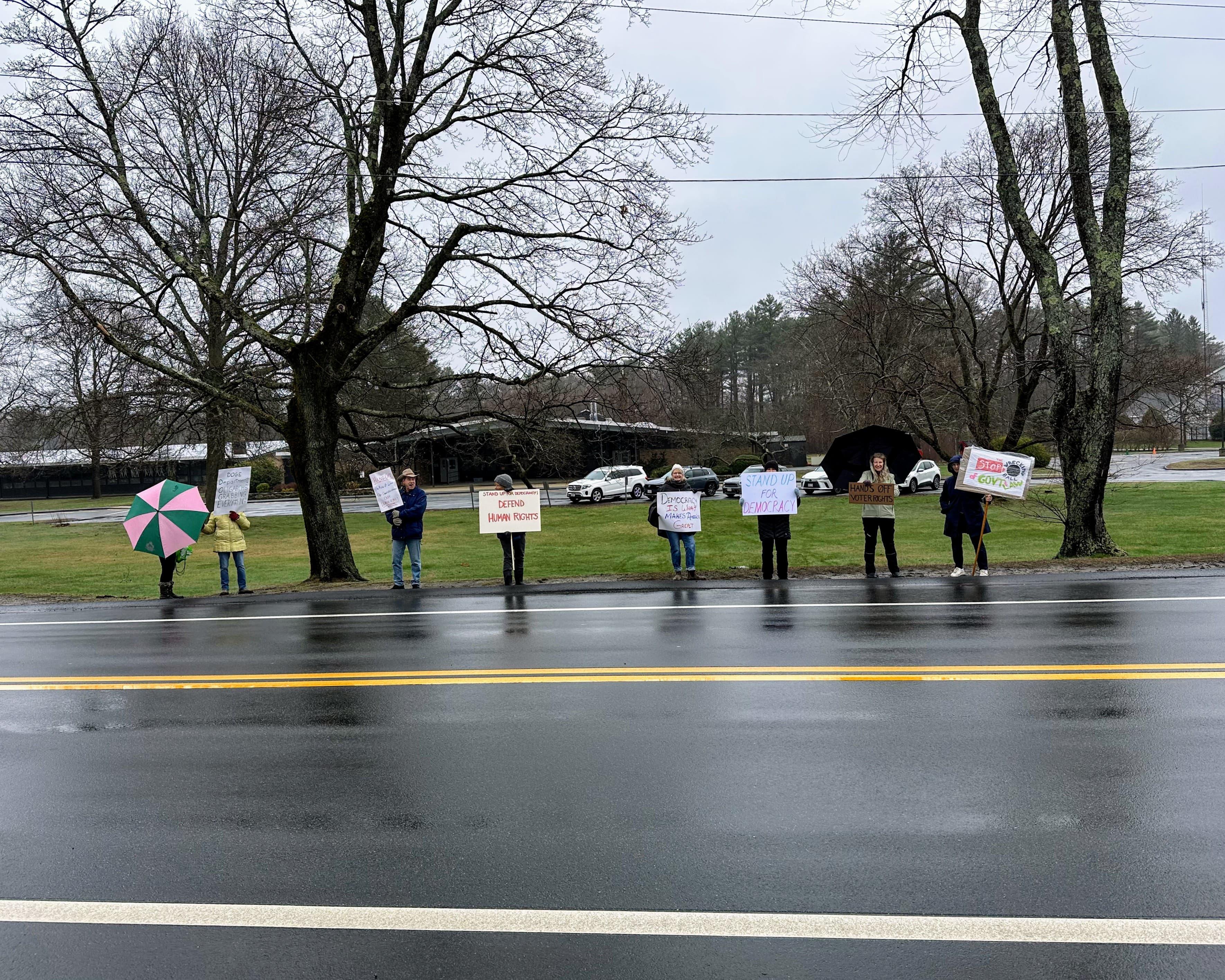 Hands Off Protest
