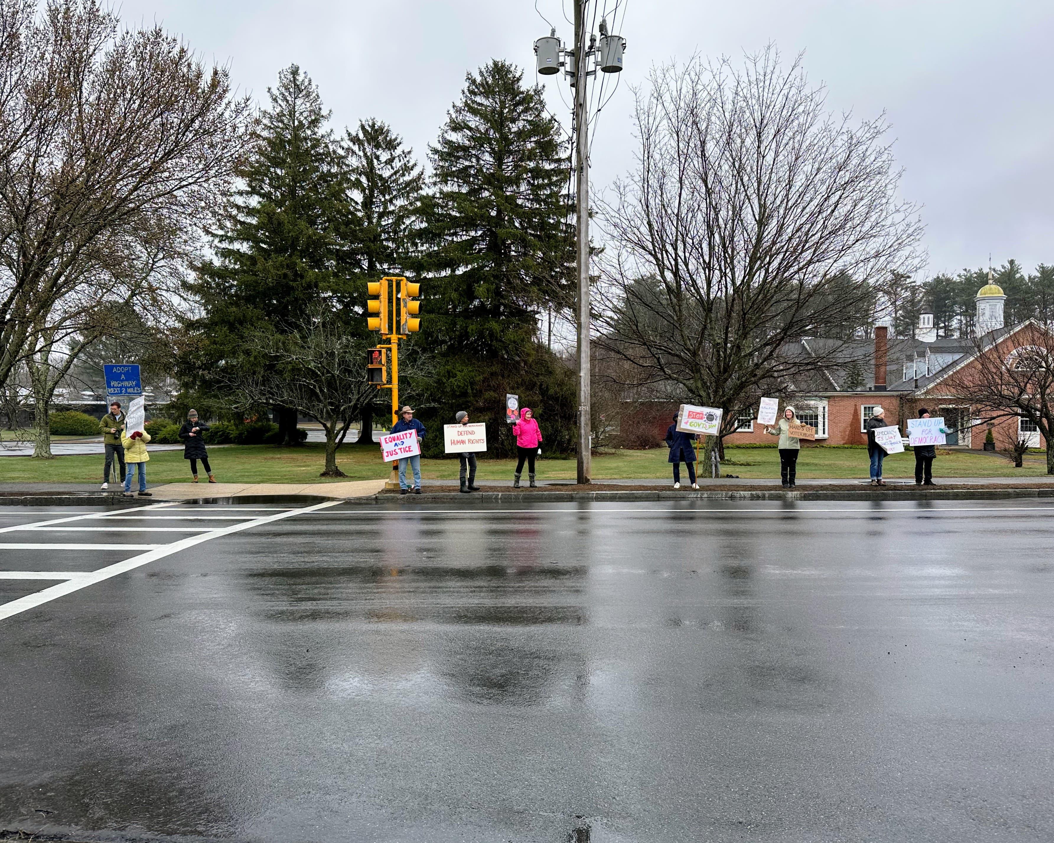 Hands Off Protest