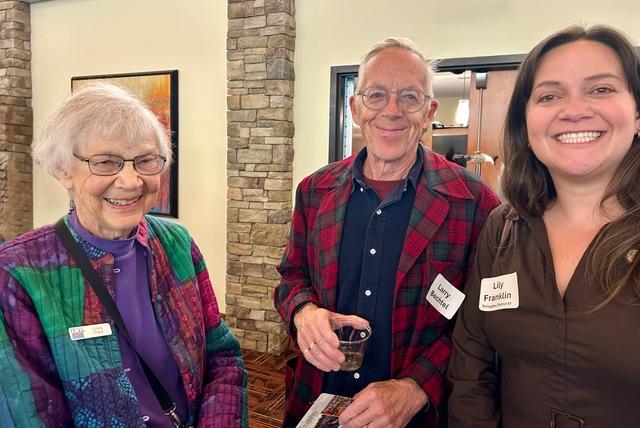 Guests including Lily Franklin at the 2026 League Annual Dinner