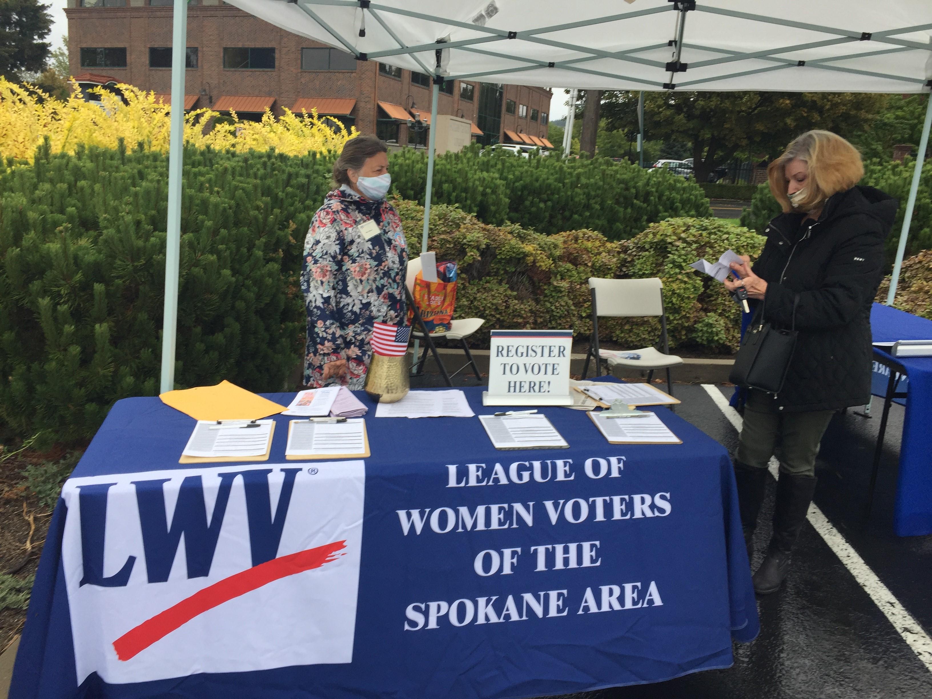 Voter Registration at Spokane Libraries