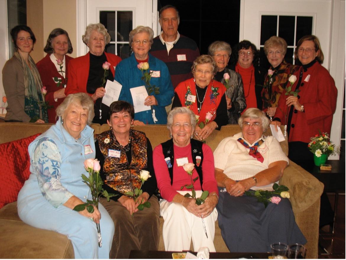 Group of all LWVAC past presidents in 2010