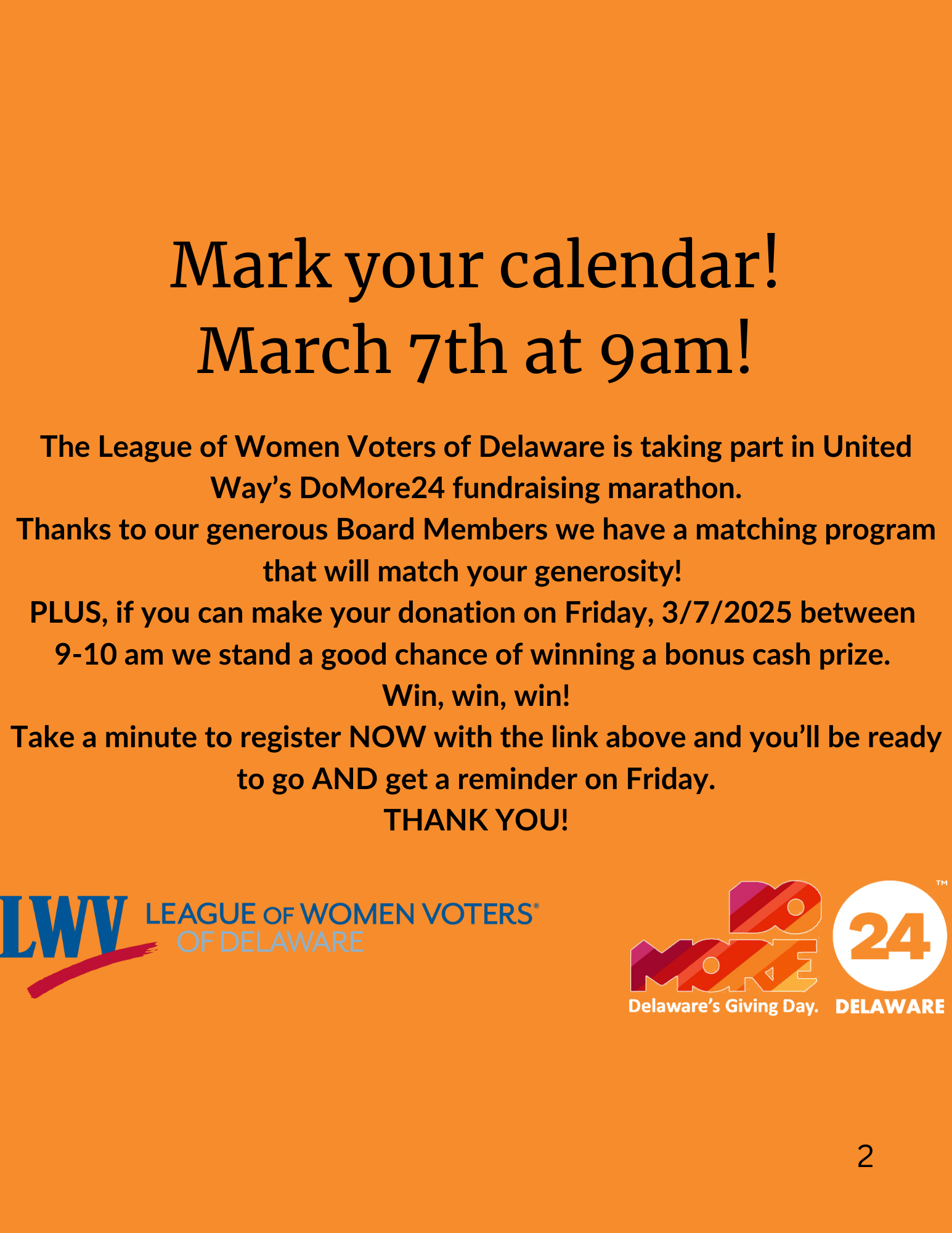 DoMore 24 online fundraiser