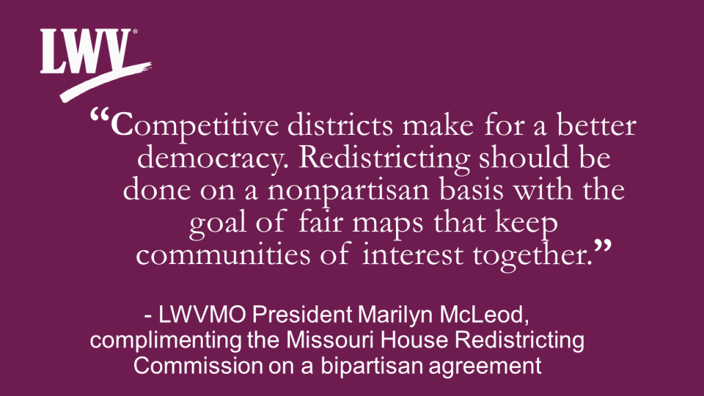 Quote from LWVMO President