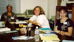 Members at conference table