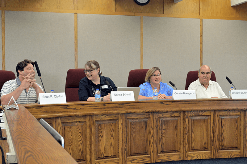 Mayoral candidates Clerkin, Schmitt, Buesgens, Sturdevant