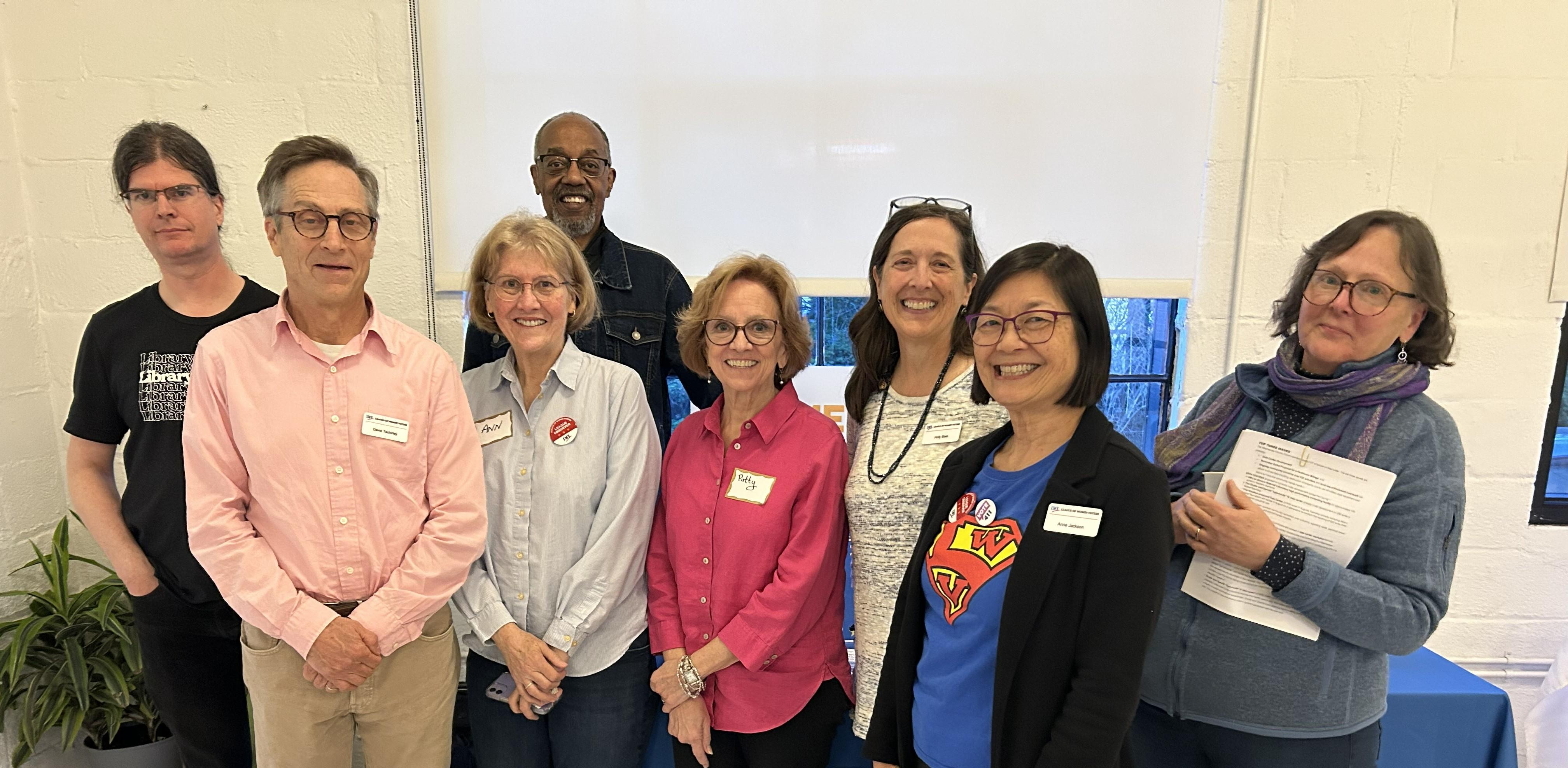 Members of the LWV-WC Observer Team Members of the LWV-WC Observer Team