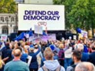 Defend Democracy Rally Photo