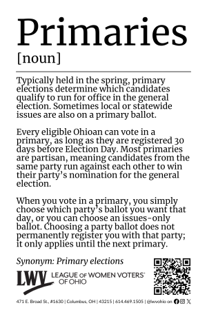 Ohio Primary Election