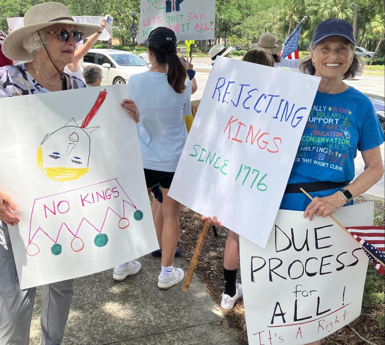 Protest Hilton Head June 14 2