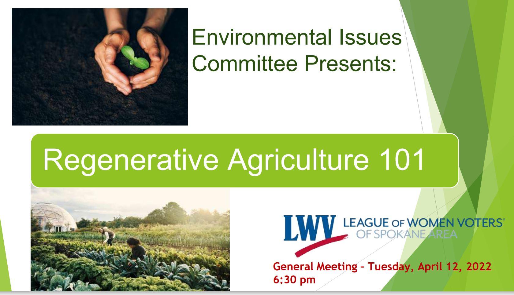 Regenerative Agriculture Meeting