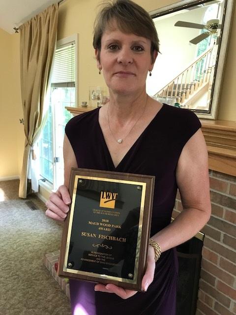 Susan Fischbach, Recipient of the 2018 Maud Wood Park Award