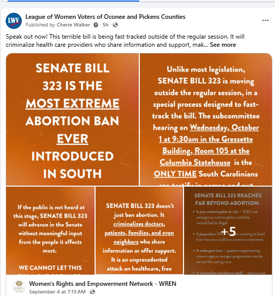 Stop Abortion bill 323