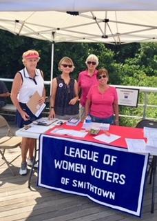 Voter Registration Drive at Sunken Meadow Park - July 29, 2018