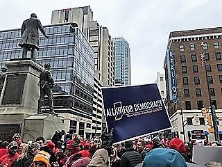 redistricting rally in indy