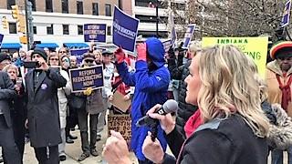 redistricting rally in indy