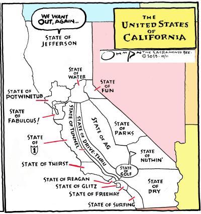 Comic - The United States of California