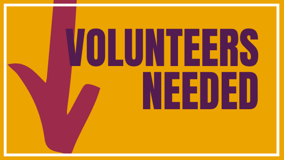 Volunteers Needed