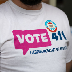 Vote 411 Man in Tshirt 250X250