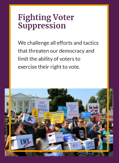 voter suppression