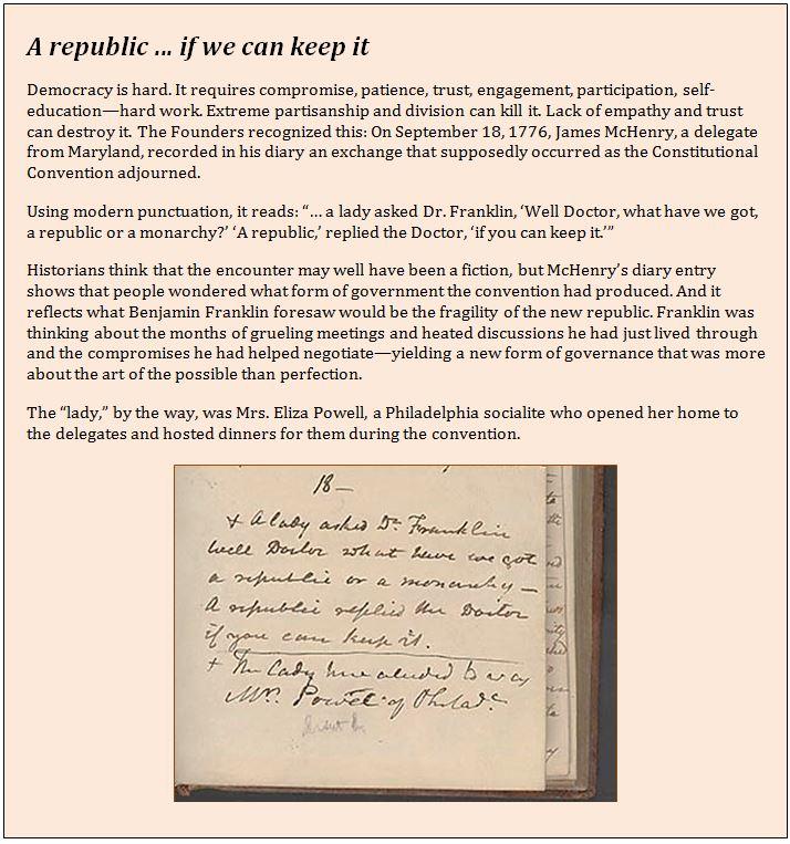 Franklin Quote