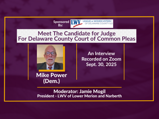 Mike Power Candidate Video Link