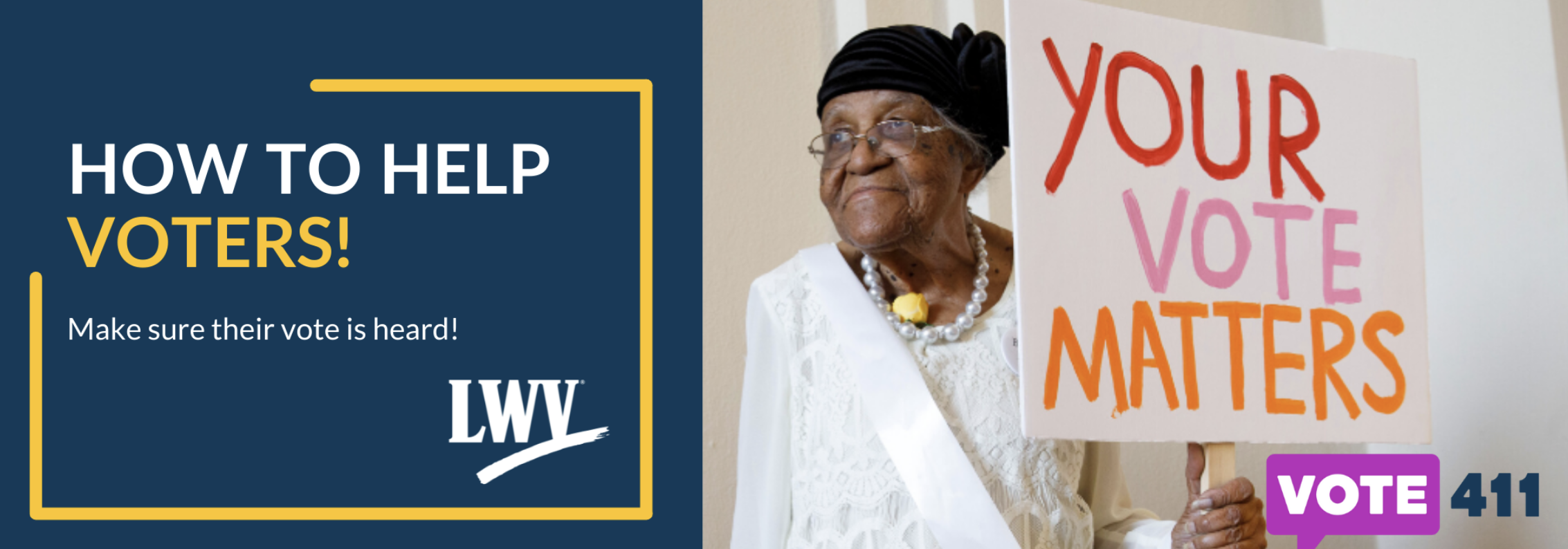 Helping Seniors Voting