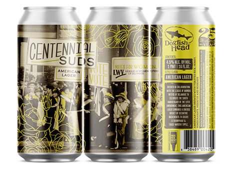Centennial Buds limited edition American Lager by Dogfish Head