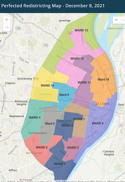 STL City reduces wards from 28 to 14