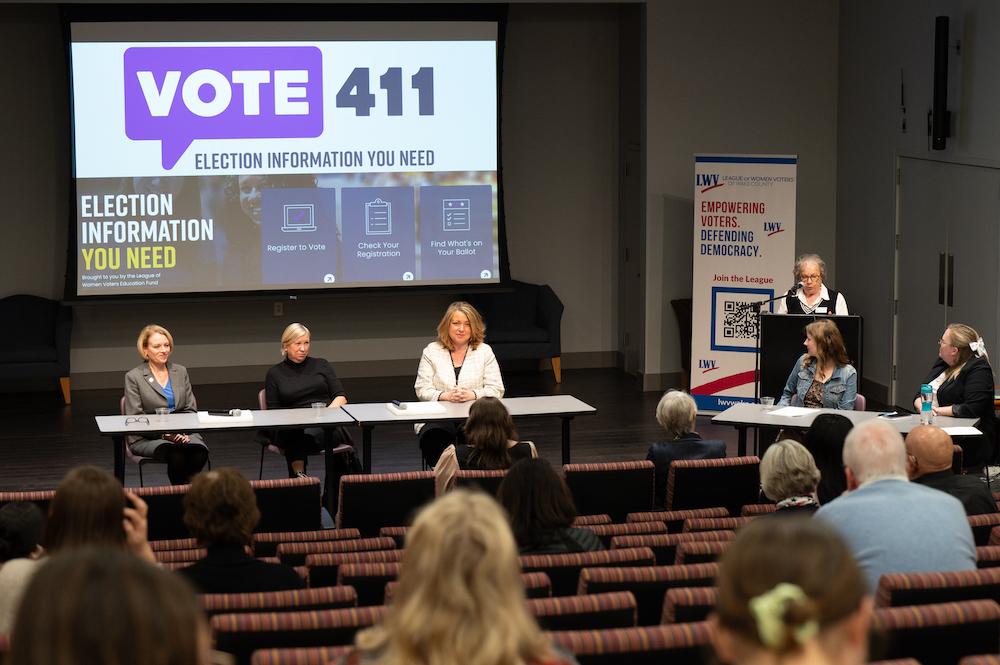 LWV Wake President Helen Zimmerman