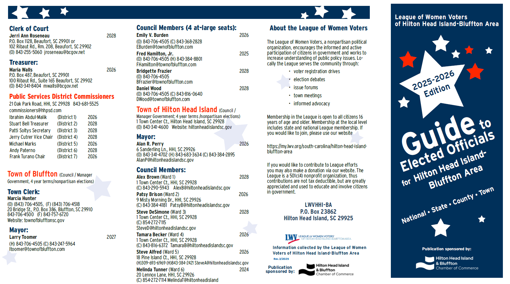 2025 Guide to Elected Officals pg2