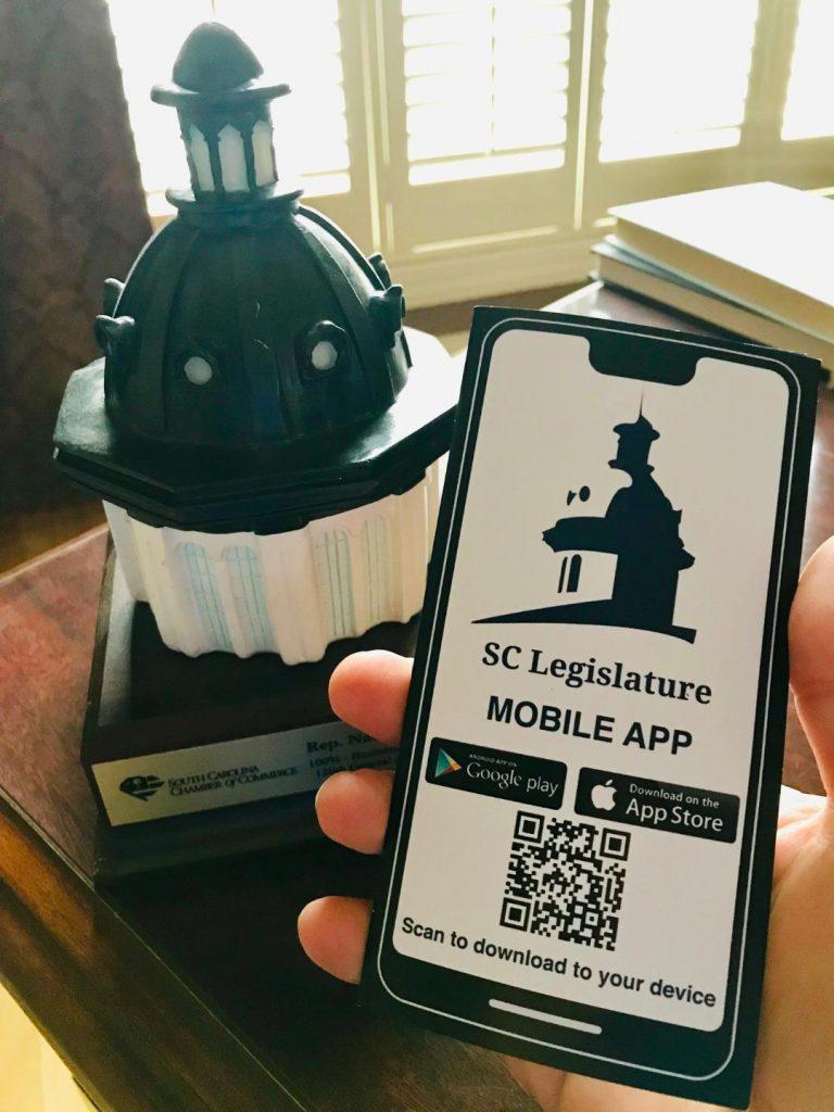 SC legislative mobile app
