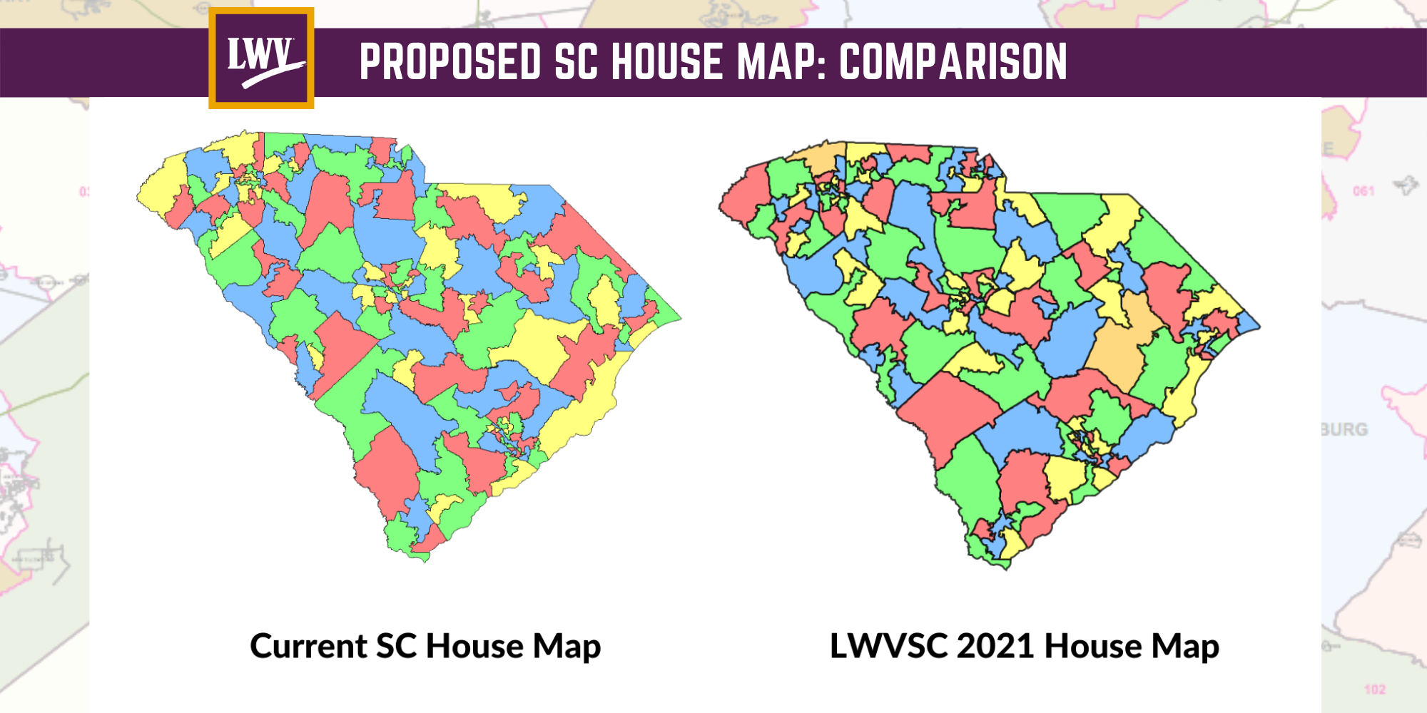LWVSC Proposed House Map: Comparison 