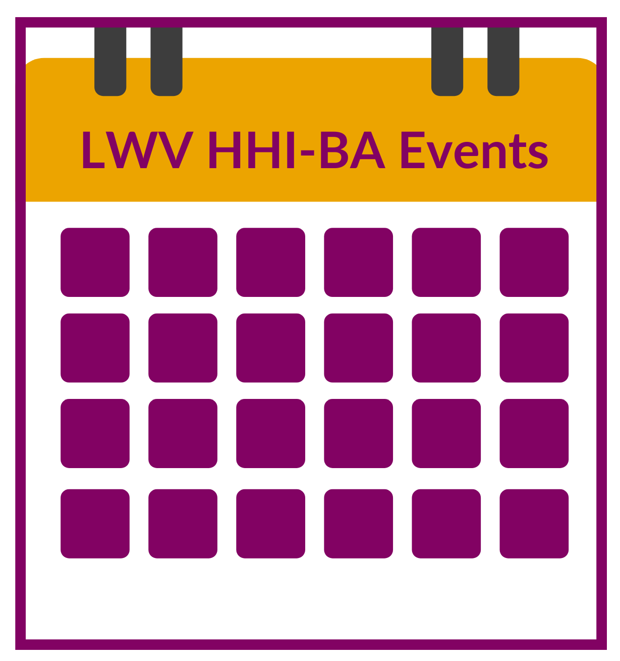 LWV HHI-BA Calendar
