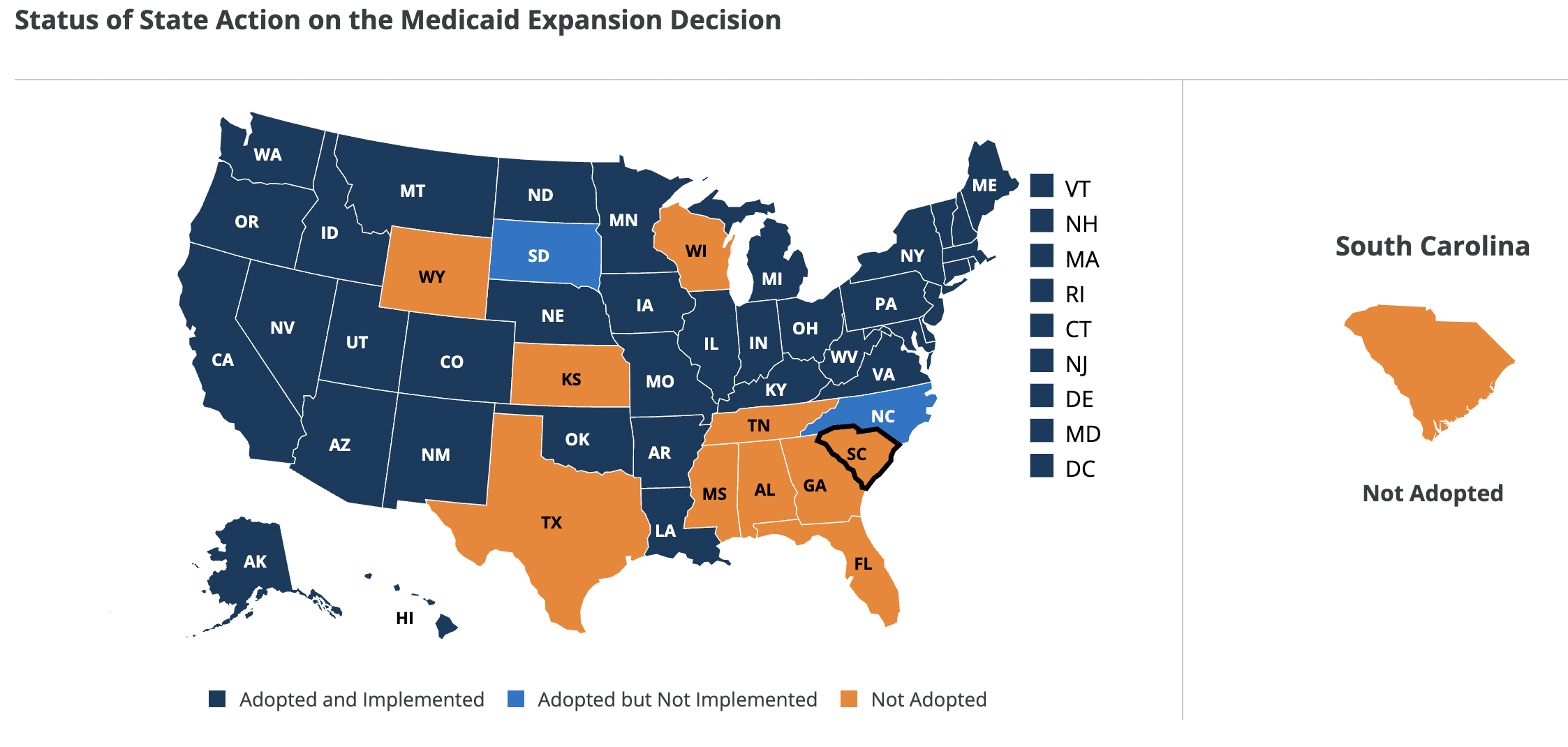 medicaid expansion graphic