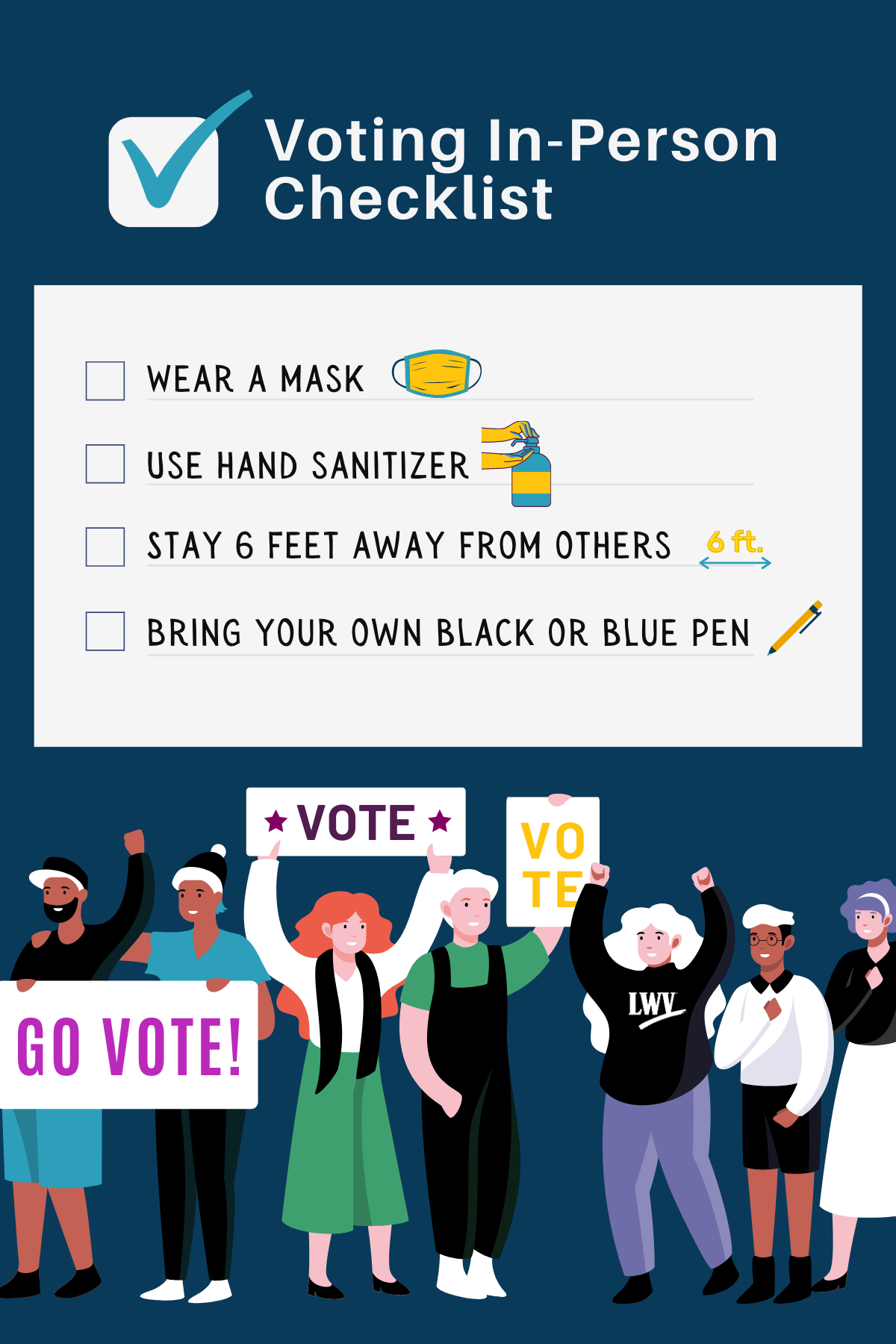 Tips for voting on election day