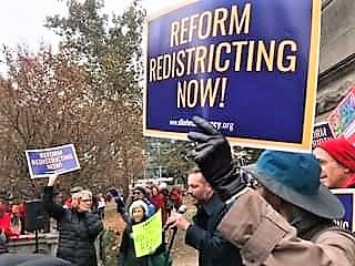 redistricting rally in indy