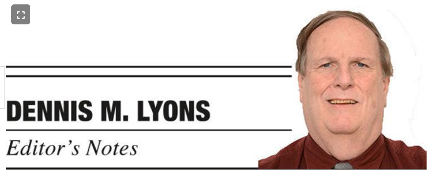 Dennis Lyons, editor of Daily Item