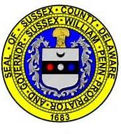 The seal of Sussex County Delaware
