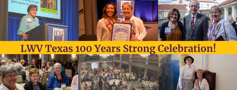 100 years strong LWV celebration