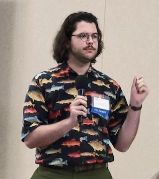Theodore Blackwell of LWV-Fredericksburg at the LWV-VA 2025 Convention