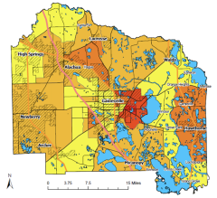 At Large Map Graphic