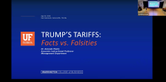 Oak Hammock Meeting - Trump's tariffs: facts and falsities