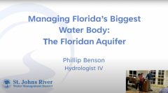 Managing Florida's Biggest Water Body: The Floridan Aquifer
