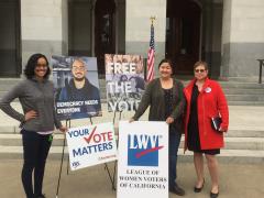 ACA6, freethevote, voting rights, California, elections, formerly incarcerated