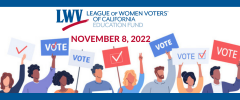 LWVC Education Fund - Election Day is November 8, 2022