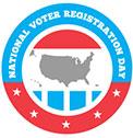 National Voter Registration day logo