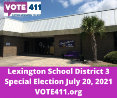 Special Election, July 20, 2021, Lexington School District 3