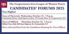 2025 CAndidates forums