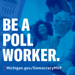 Be a poll worker.