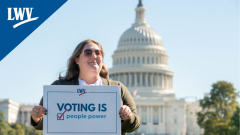 LWV - voting is people power